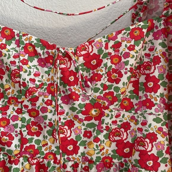 For Love and Lemon Auden Puff Sleeve Mini Dress Size Medium - Picture 4 of 13